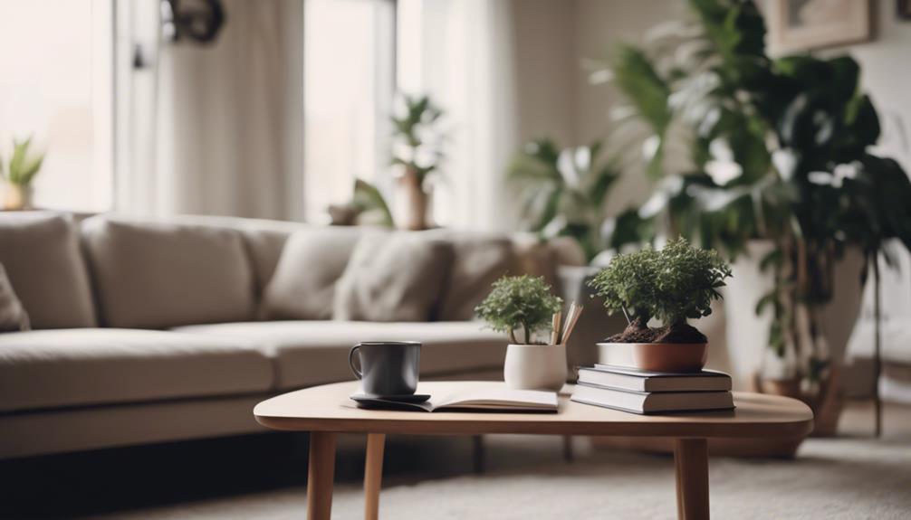 minimalist home social spaces