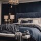 navy accent wall ideas