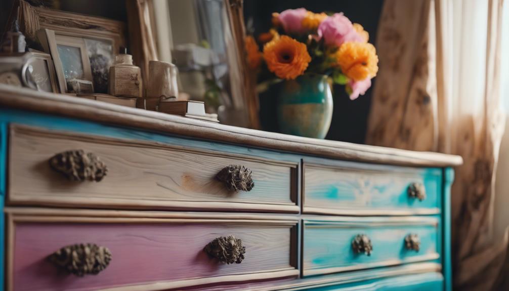 repurposed dresser brings joy