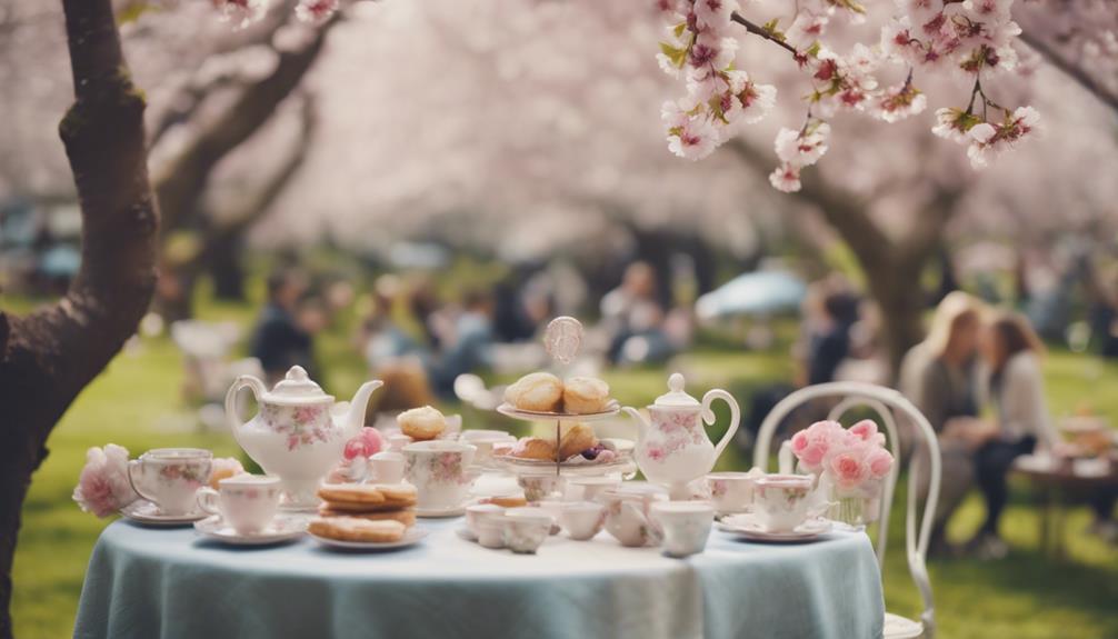 spring tea party themes