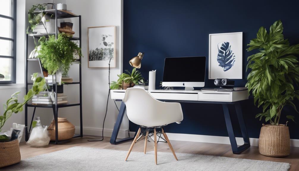 stylish and functional workspace
