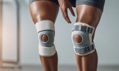 supportive knee pads for recovery