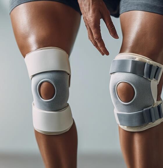 supportive knee pads for recovery