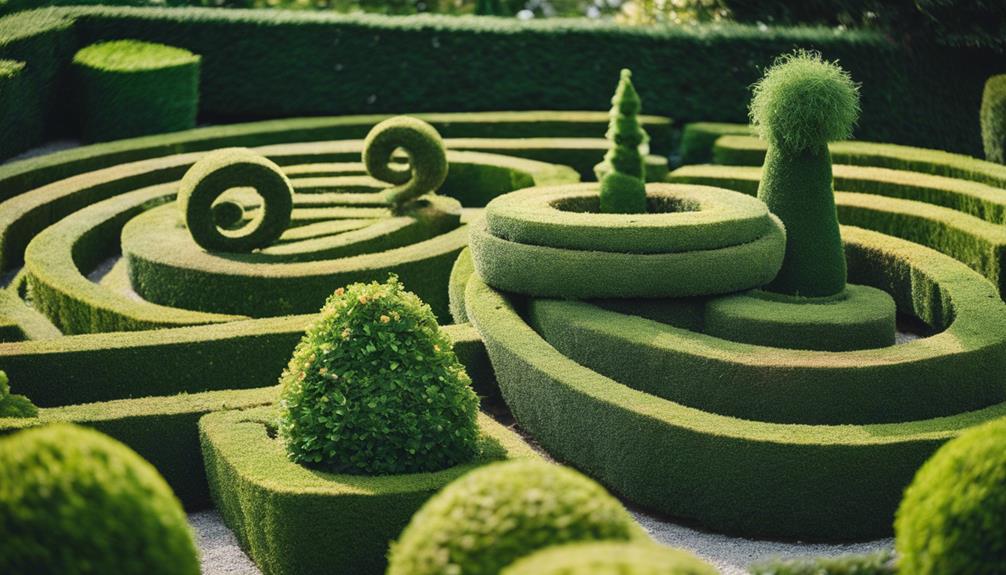 topiary shapes for gardens