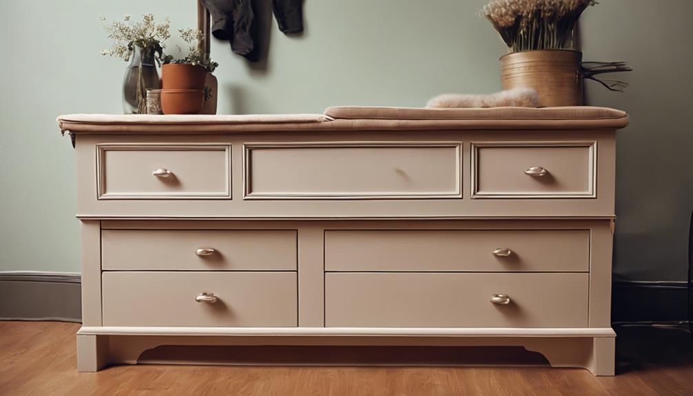 upcycling a dresser creatively