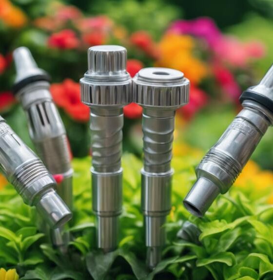 upgrade watering with nozzles