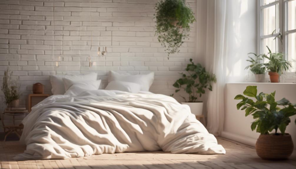 white brick bedroom inspiration