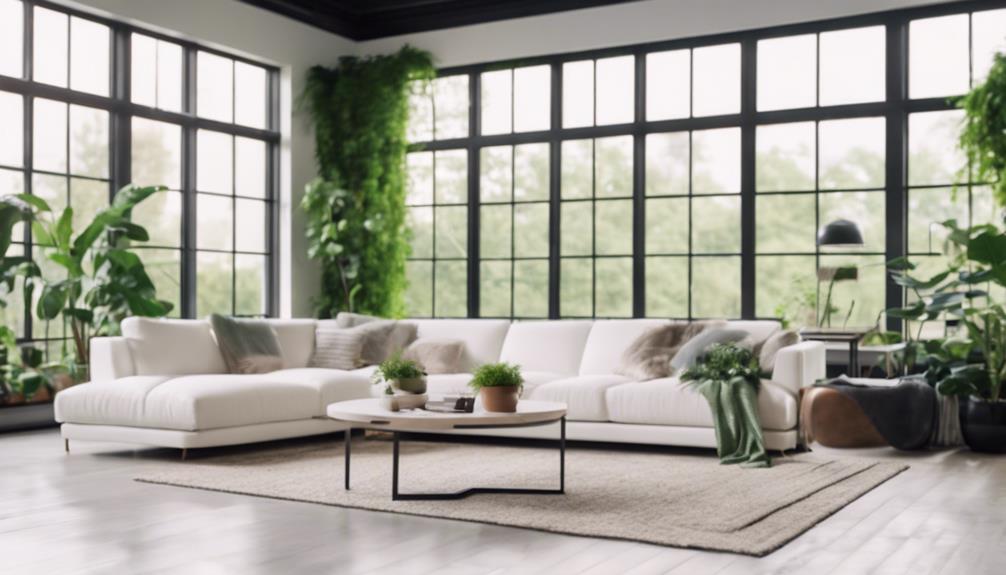 white living room transformation
