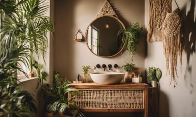 bohemian bathroom design inspiration