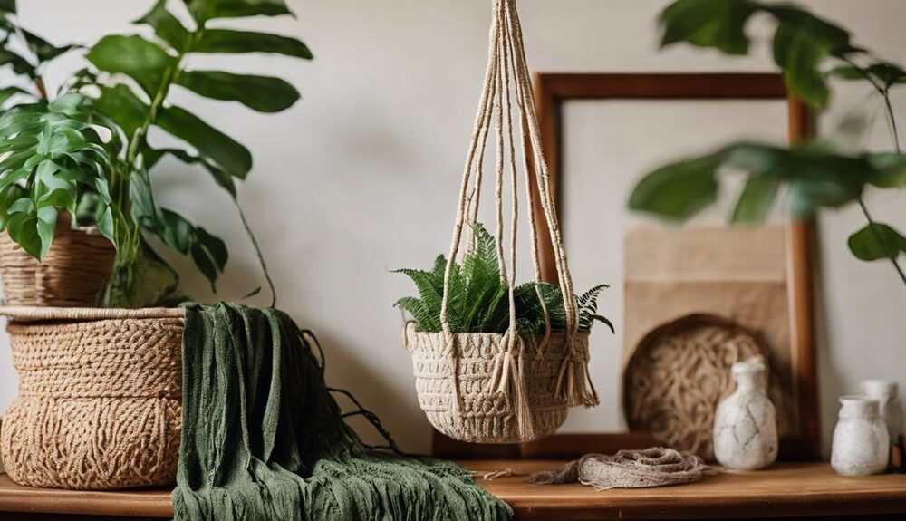 bohemian plant decor inspiration