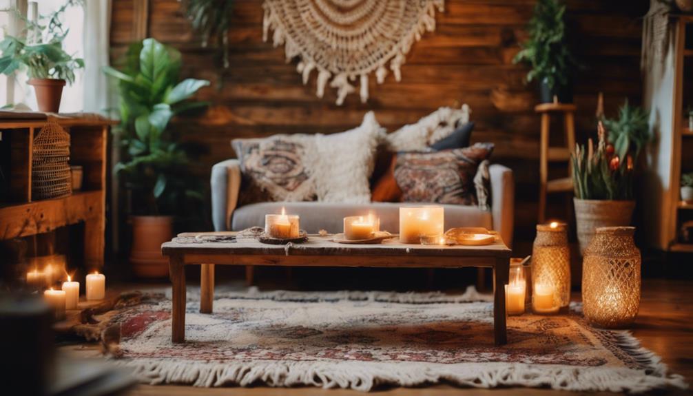 bohemian style home decor