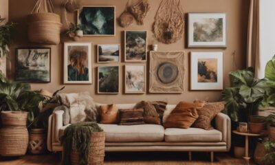 bohemian wall art decor