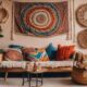 boho chic living room