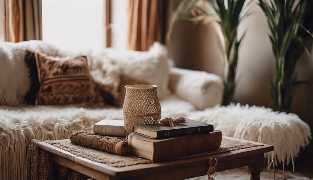 boho chic living room