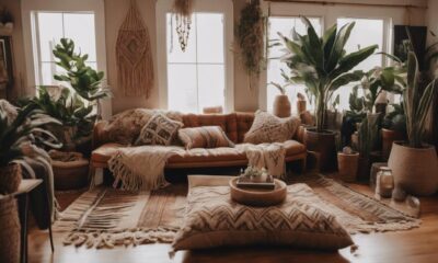 boho chic living room