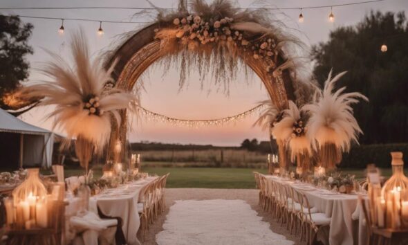 boho chic wedding inspiration