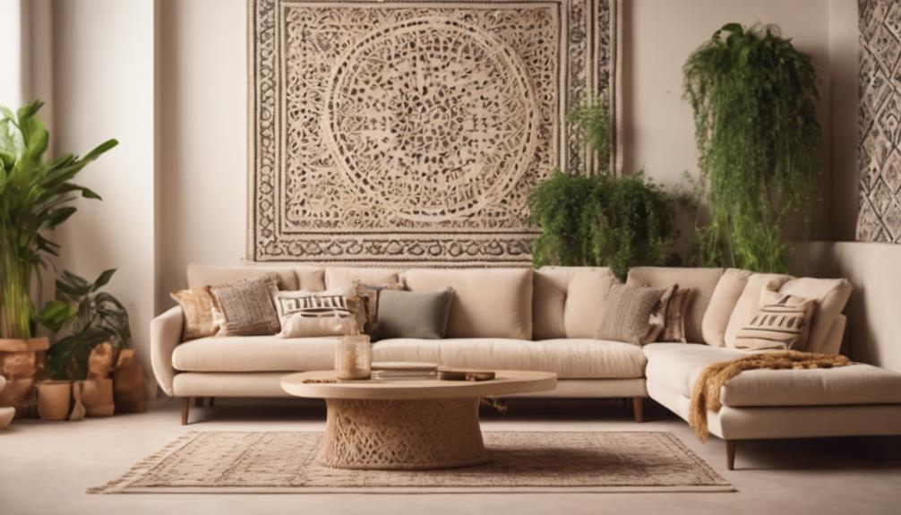 boho living room inspiration