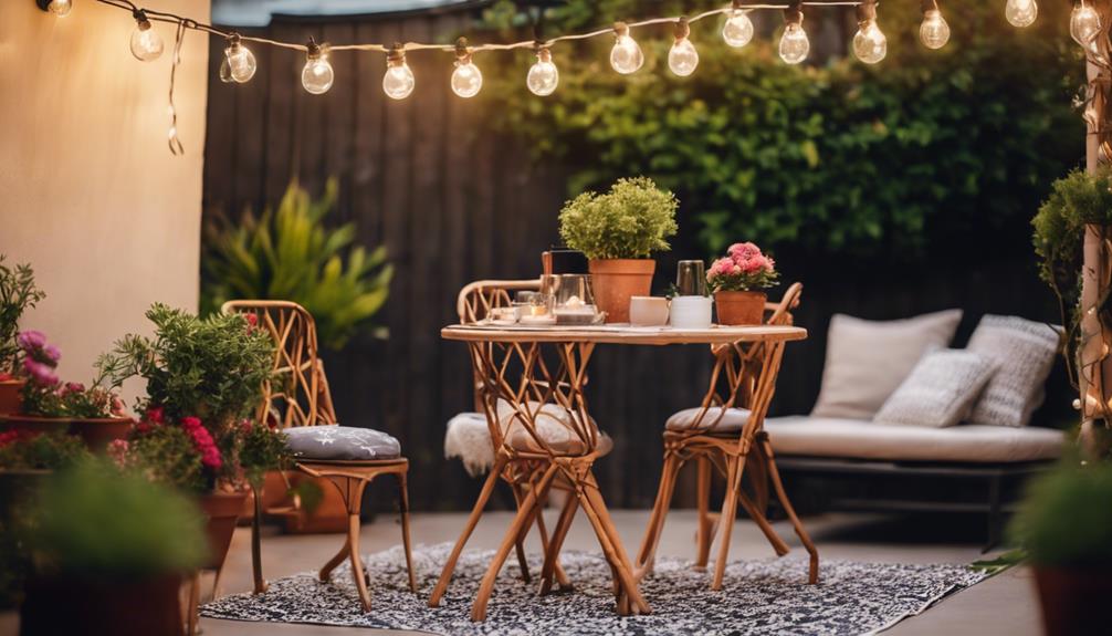 charming outdoor space ideas