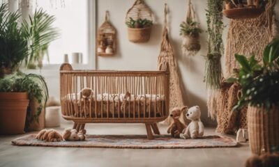 chic boho nursery inspiration