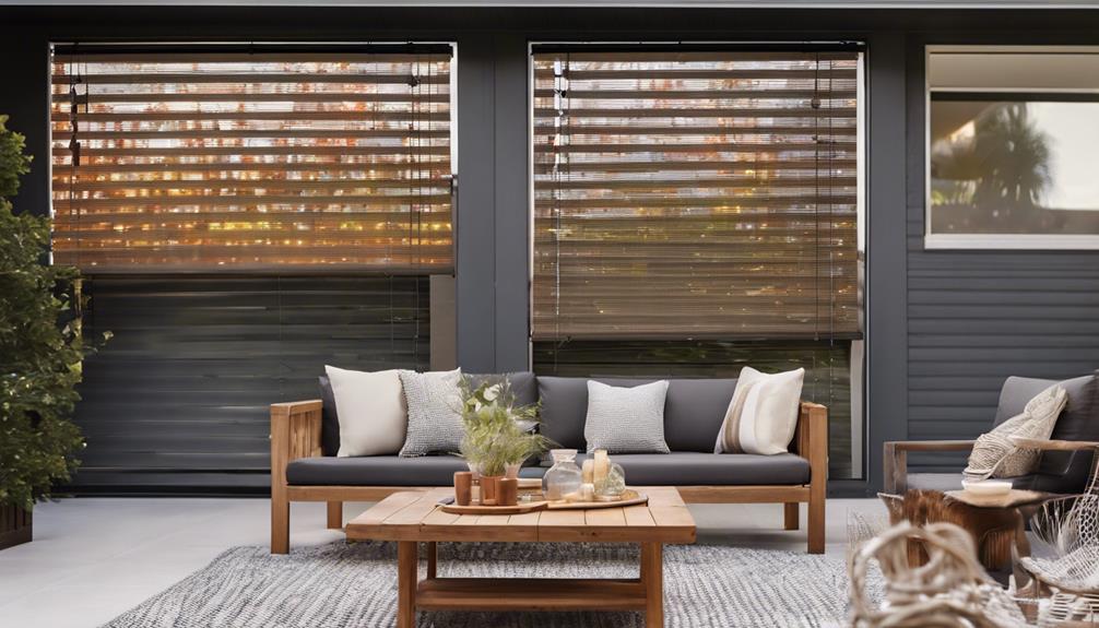 choosing outdoor blinds australia