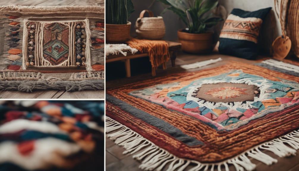 choosing the perfect boho rug