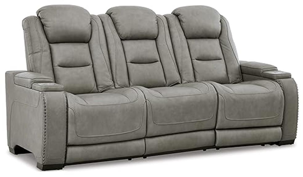 comfortable leather power recliner