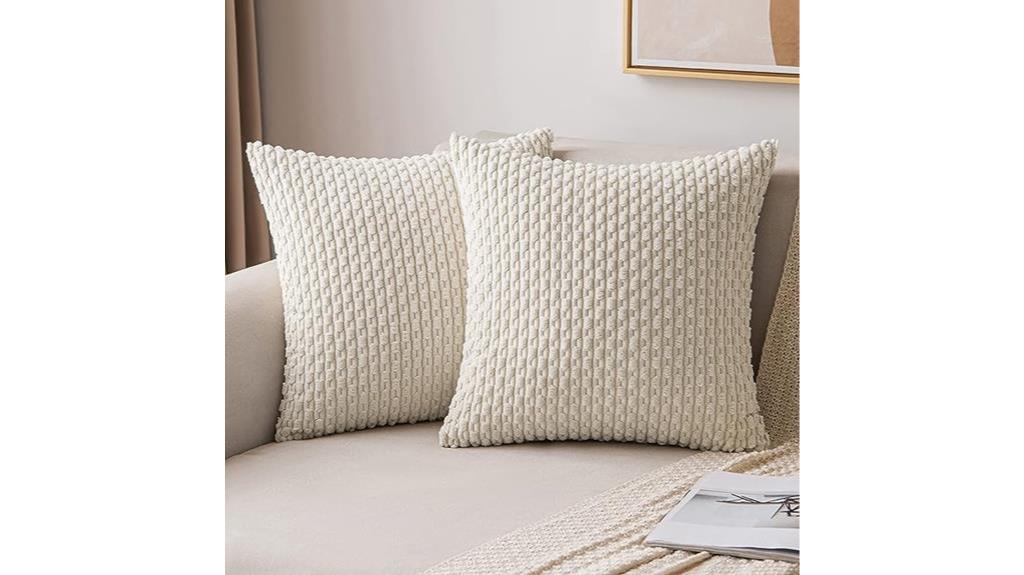 cozy corduroy pillow covers