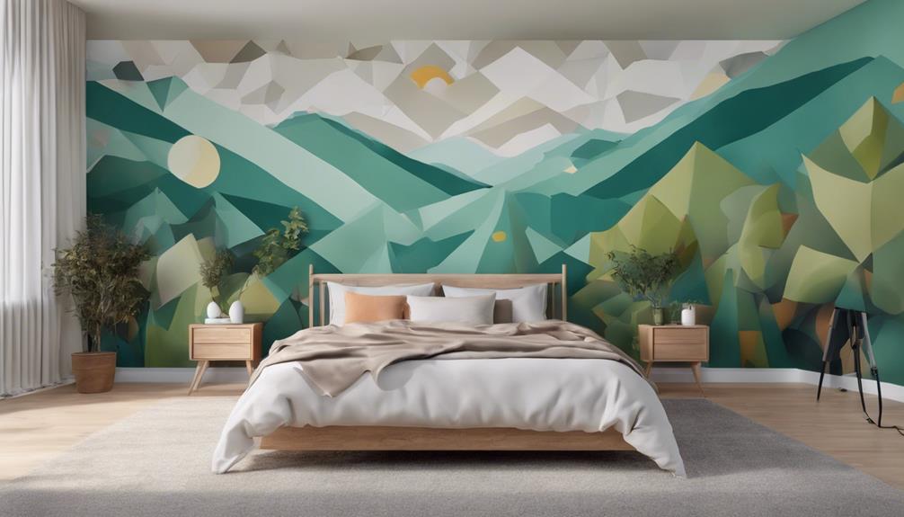 creative and colorful walls