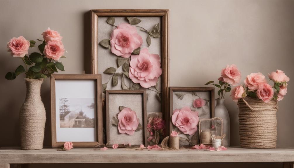 decorate with wild roses