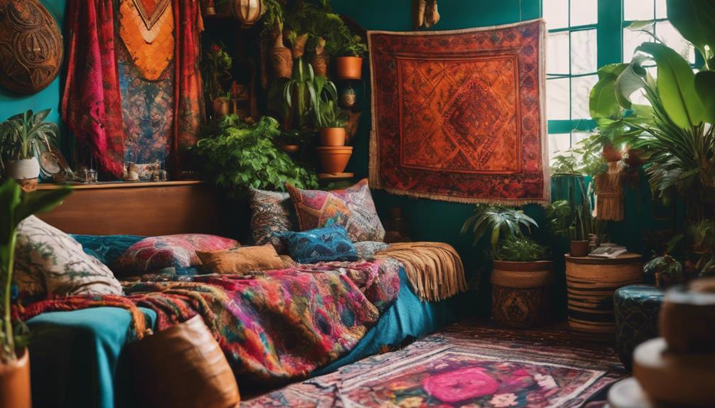 designing a bohemian living space