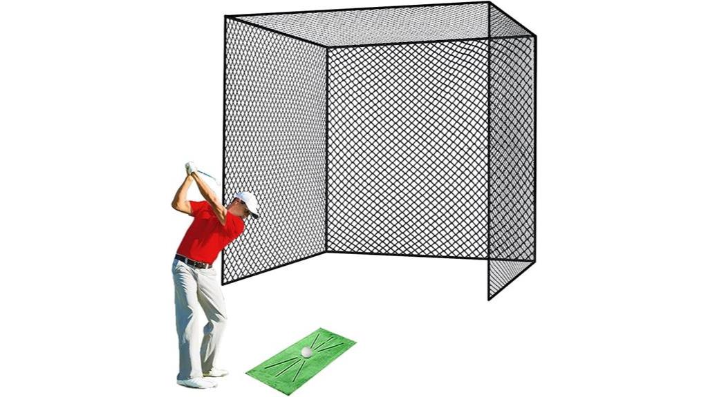 detailed review of tongmo golf cage net