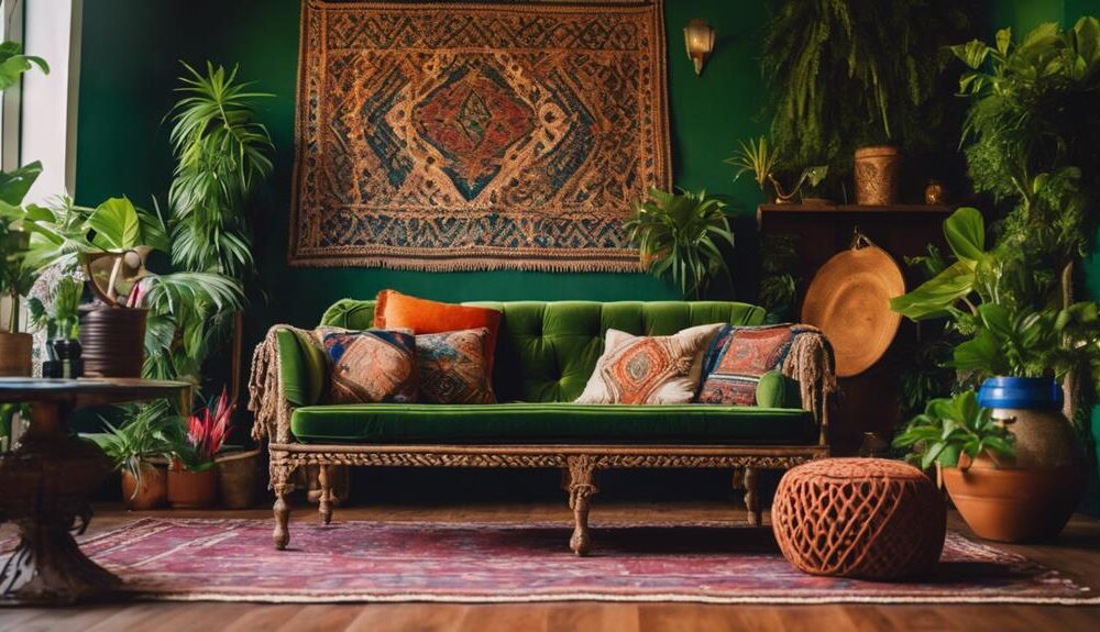 eclectic boho decor style