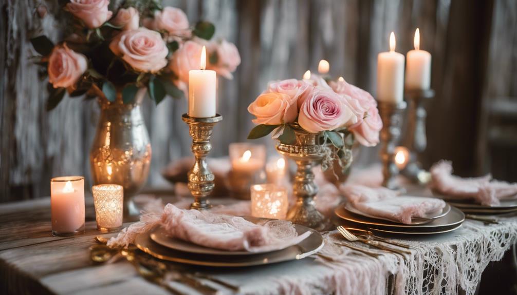 elegant table setting decor