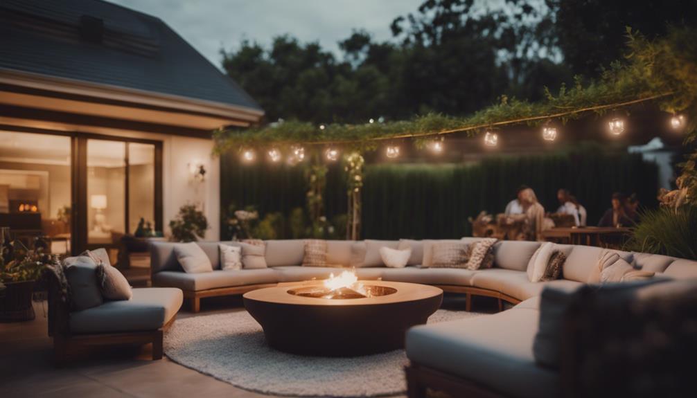 enhancing outdoor gatherings relaxation
