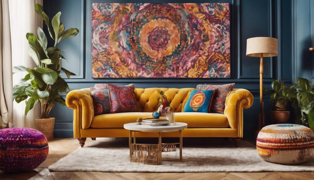 enhancing spaces with bohemian design