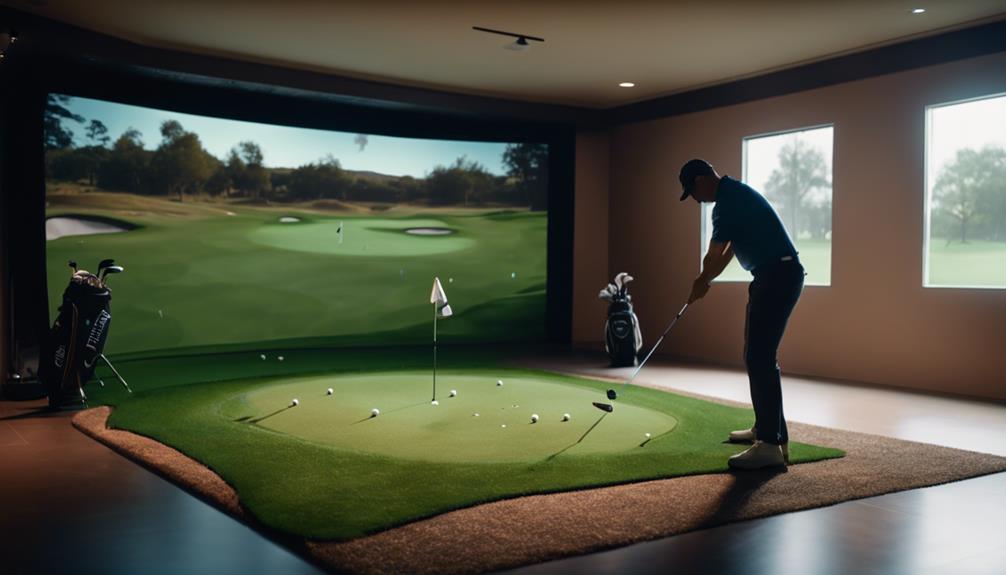 home golf simulator factors