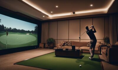 immersive golf simulator projectors