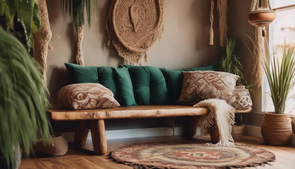 incorporating rustic and boho