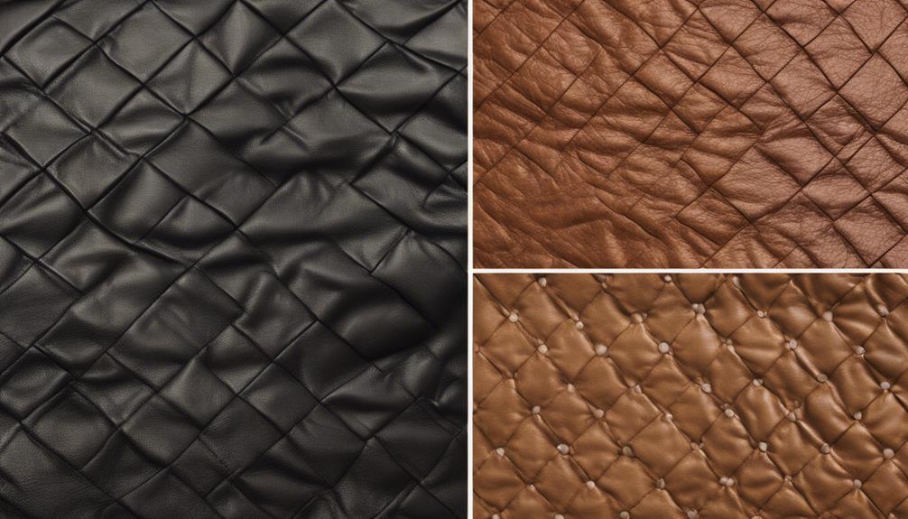 leather quality and selection