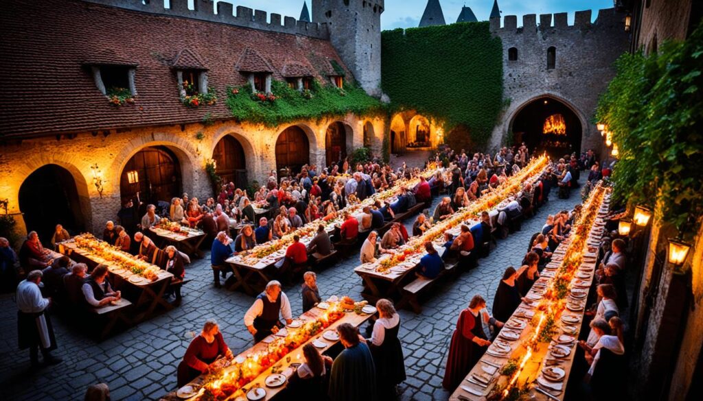 medieval feasts