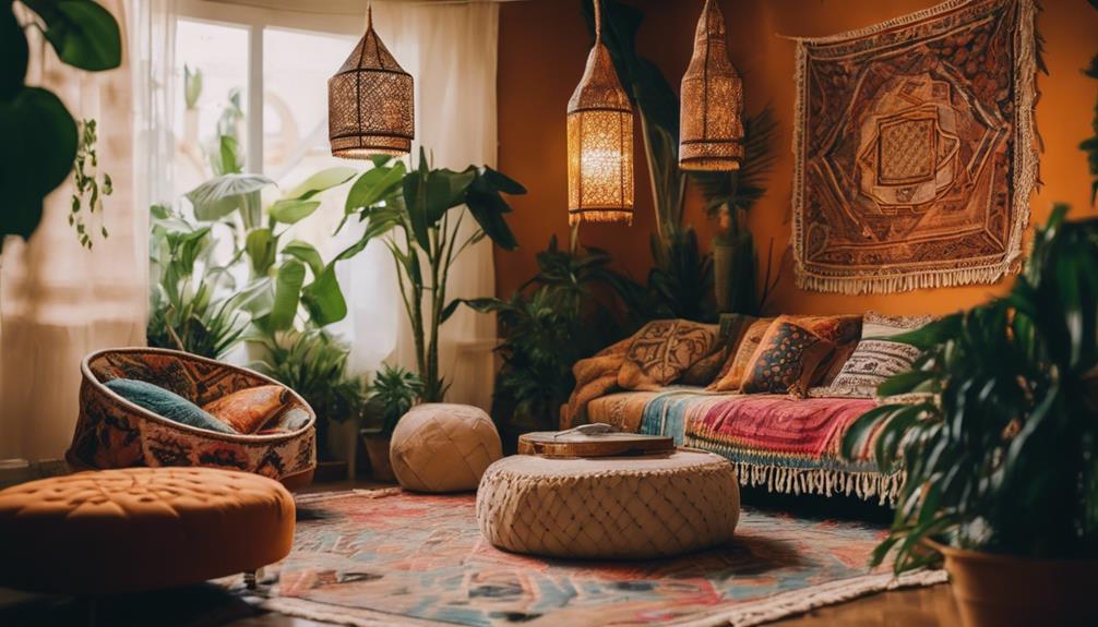 moroccan inspired boho home decor