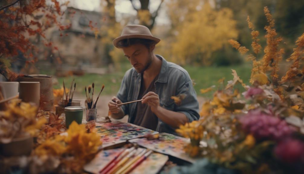 outdoor artistic painting explained