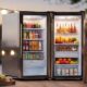 outdoor fridge for entertaining