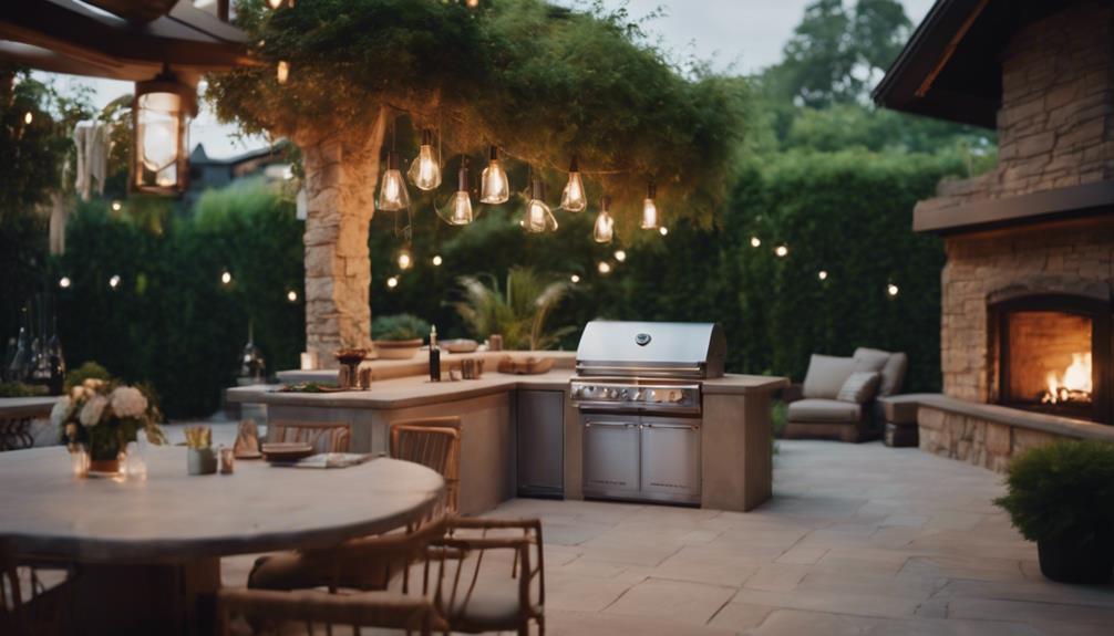outdoor kitchens for entertaining