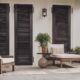 outdoor space shutter selection