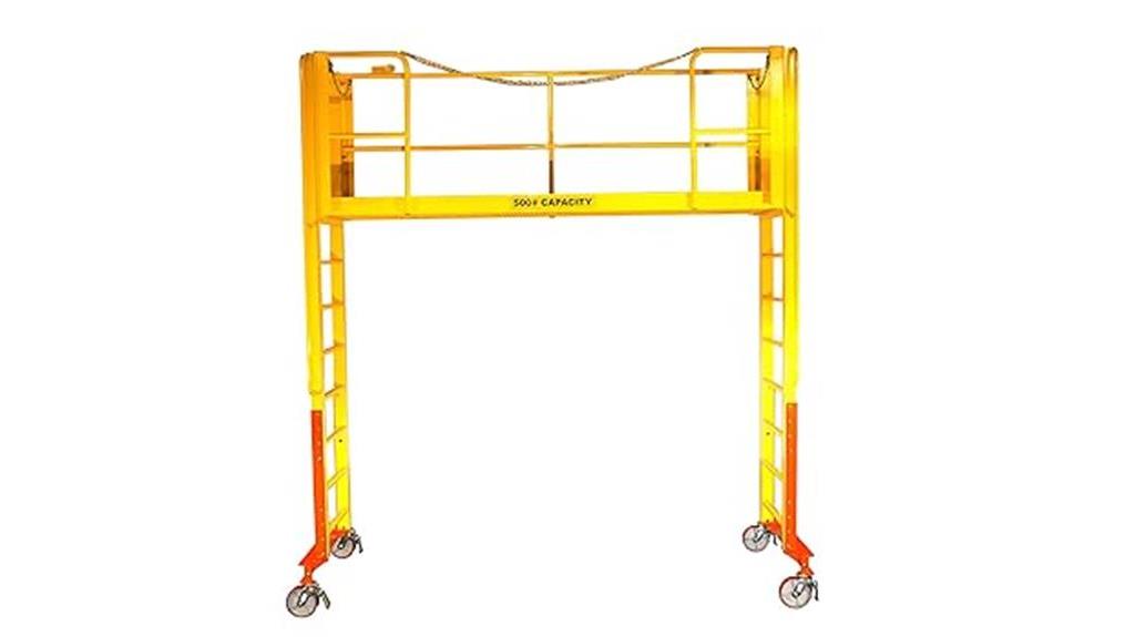 platform ladder safety review