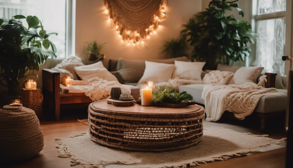 rustic boho decor style