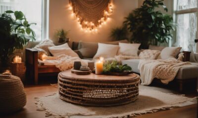 rustic boho decor style