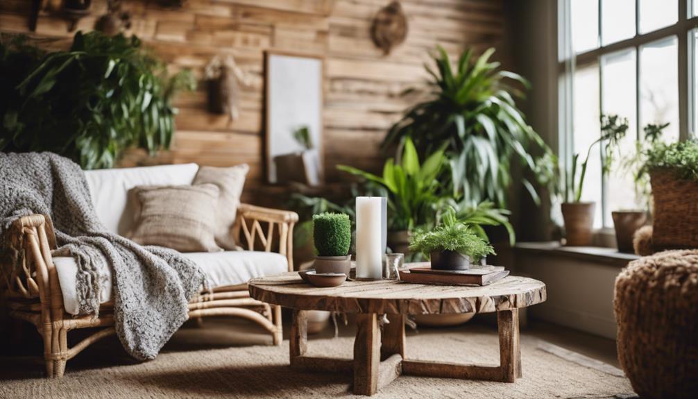 rustic wooden home decor