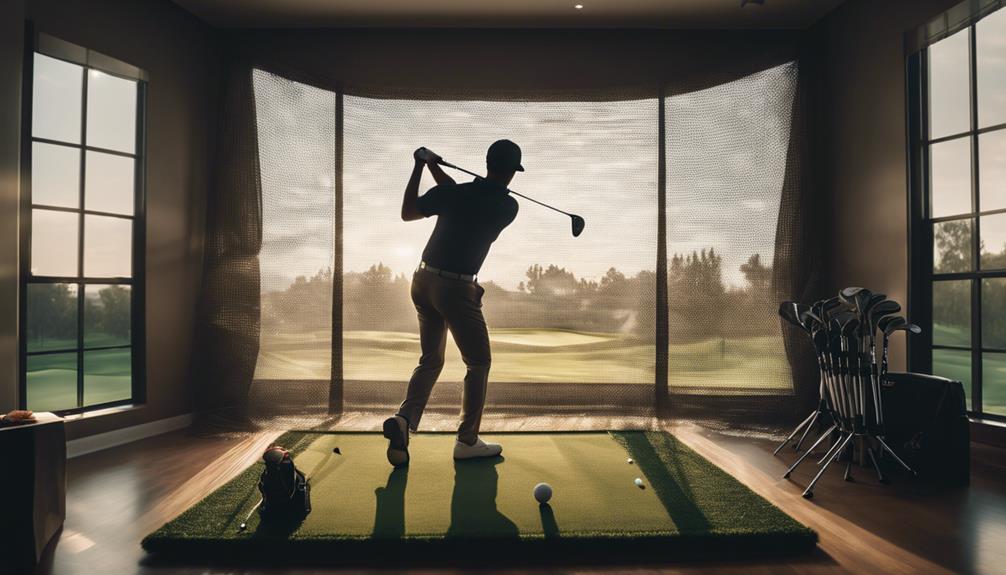 selecting the right golf simulator net